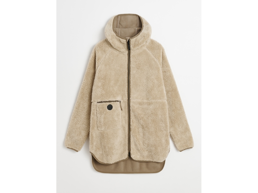Jacson Nora Teddyjacke Beige M