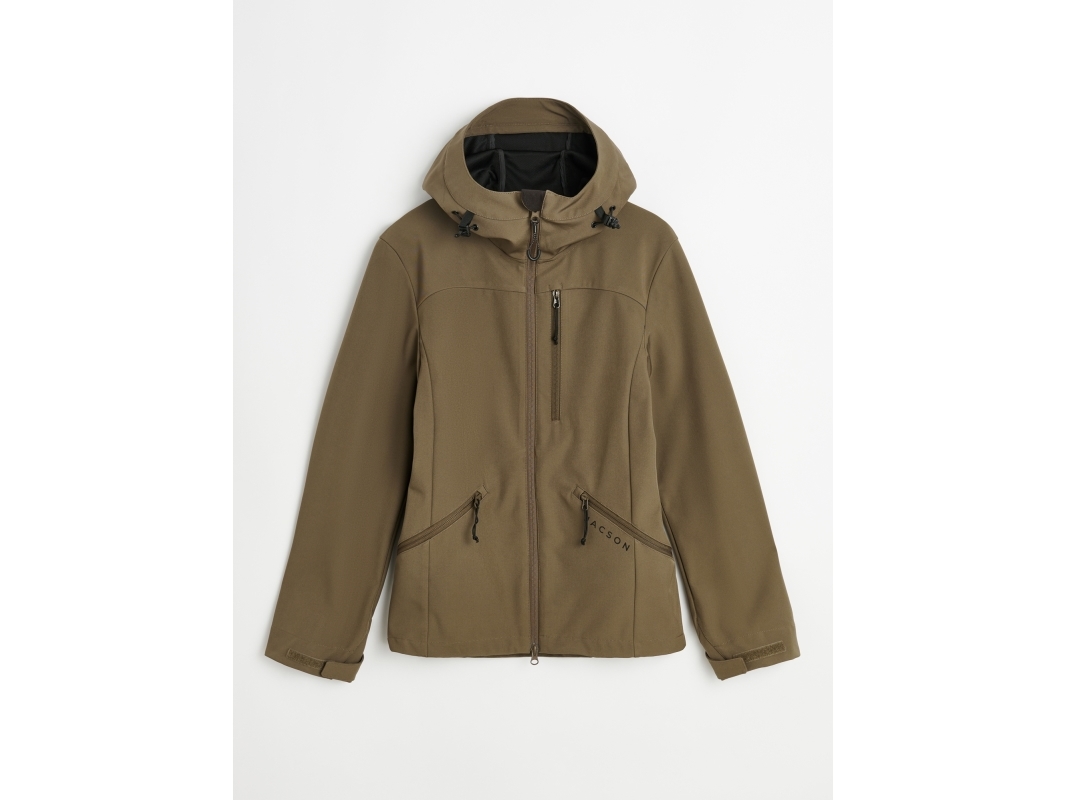 Jacson Berit Softshelljakke Grøn L