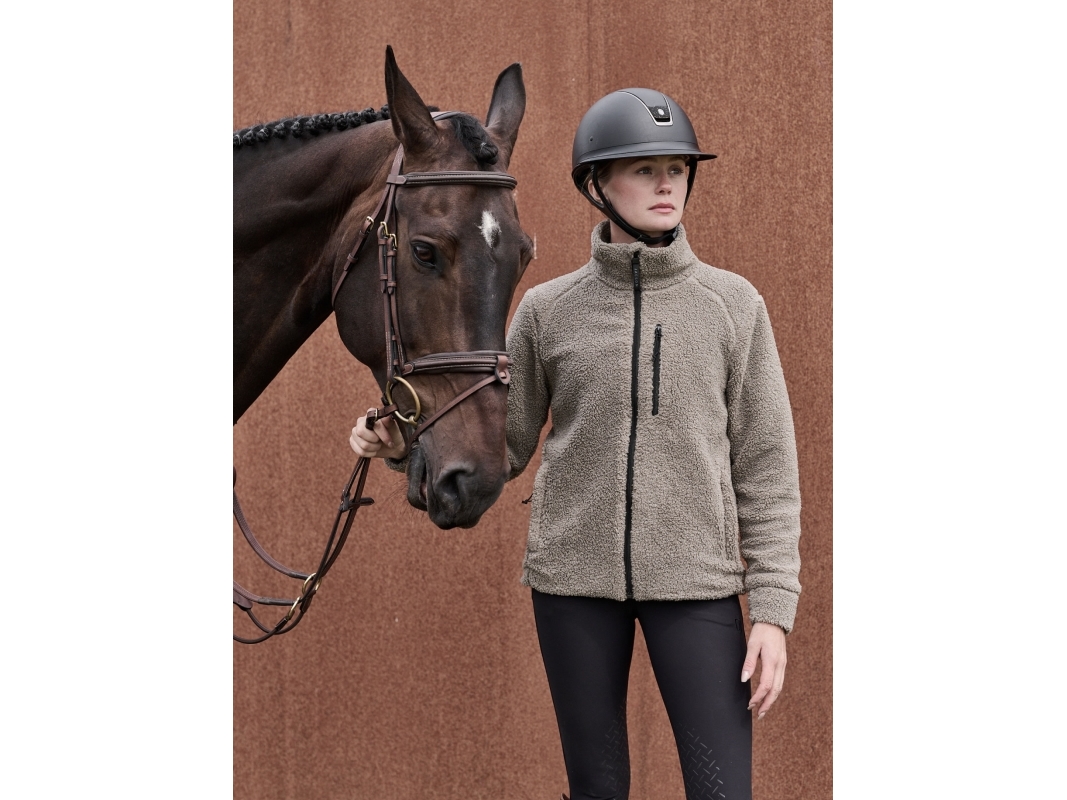 Jacson Inger Fleecepullover Beige