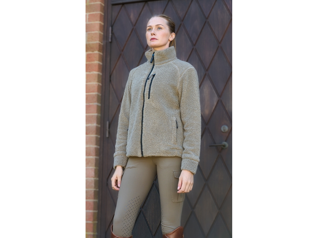 Jacson Inger Fleecetrøje Beige XXL