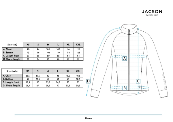 Jacson Hanna Hybridjacke Grün M