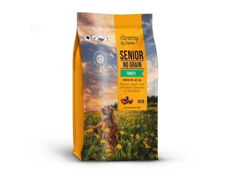 Harmony Senior Hundetrockenfutter 10Kg