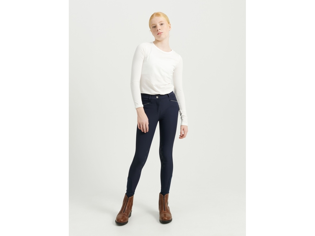 Jacson Hedvig Reithose Vollbesatz Junior Marine