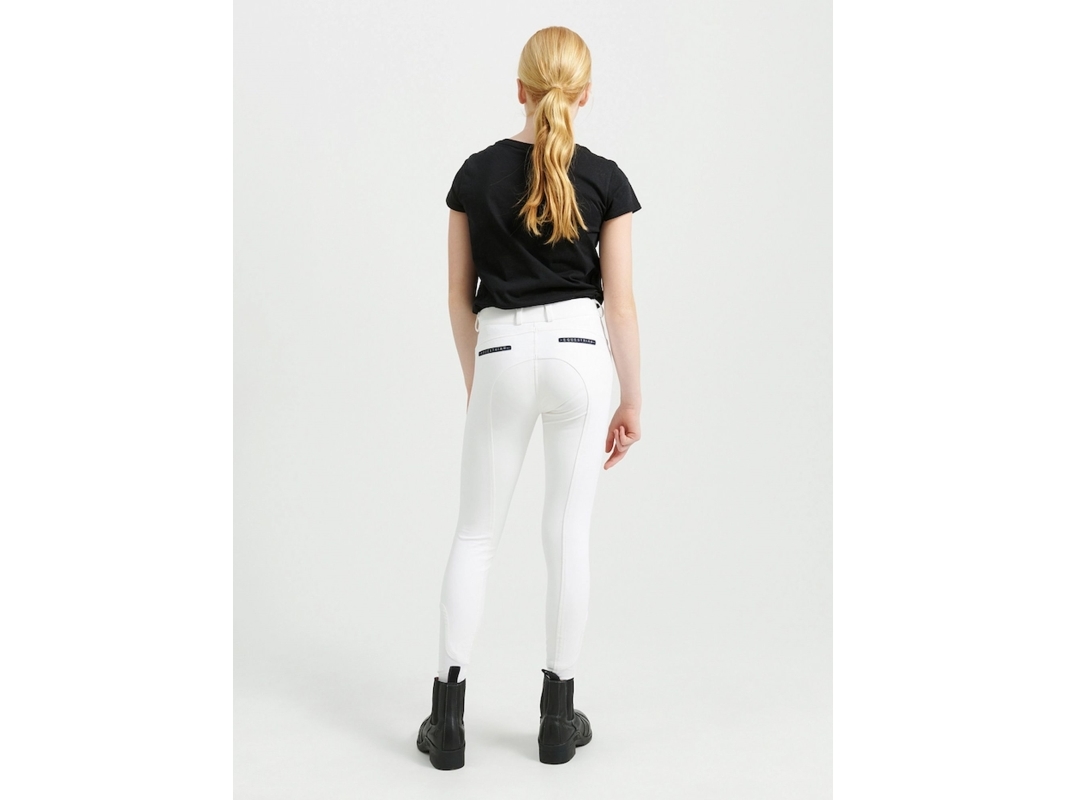 Jacson Hedvig Ridbyxa Helskodd Junior Vit 158-164 | Sällskapsdjur - Häst - Til ryttaren | GameStuff