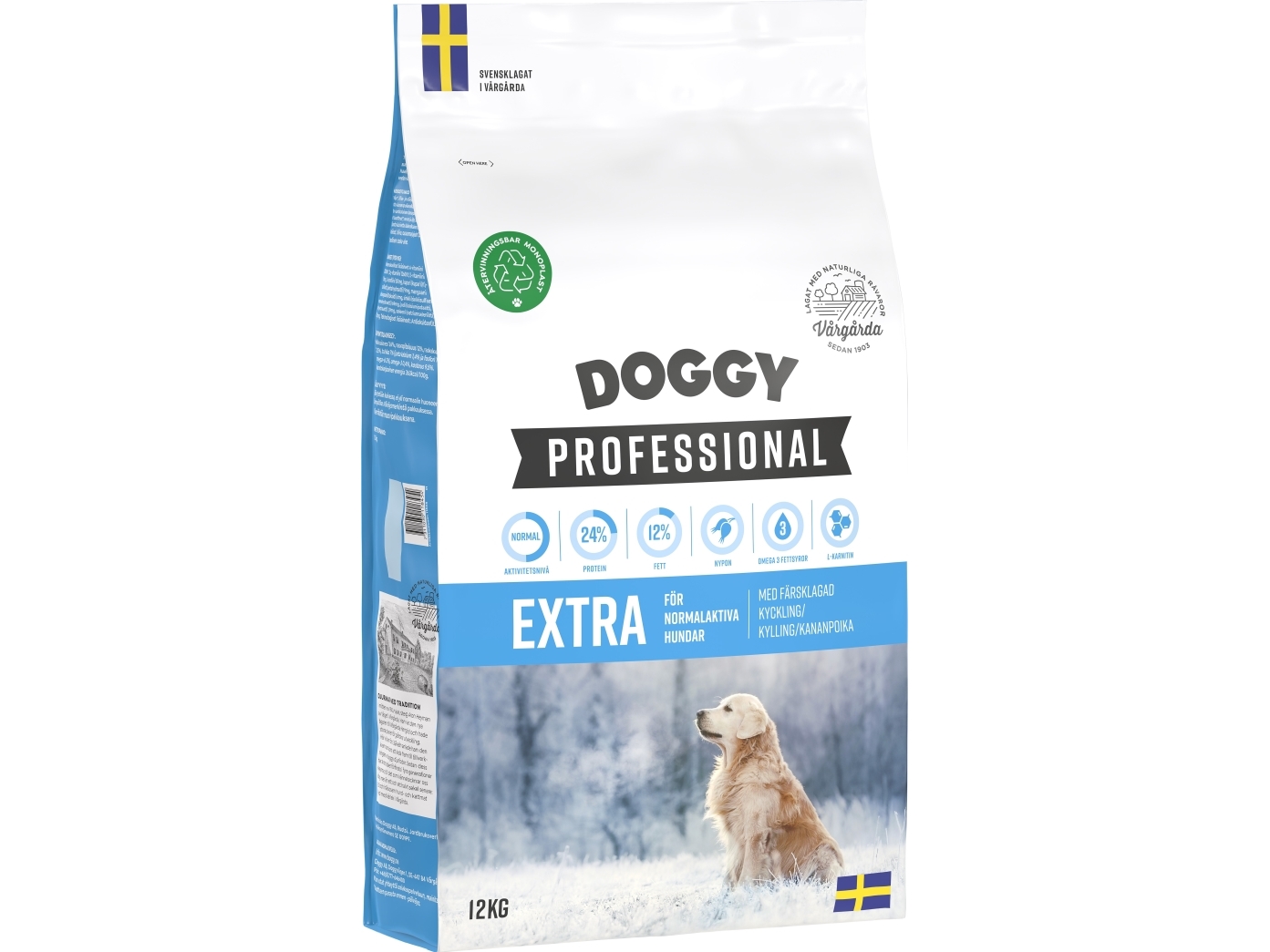 Doggy Professional Extra Hundefutter 12Kg