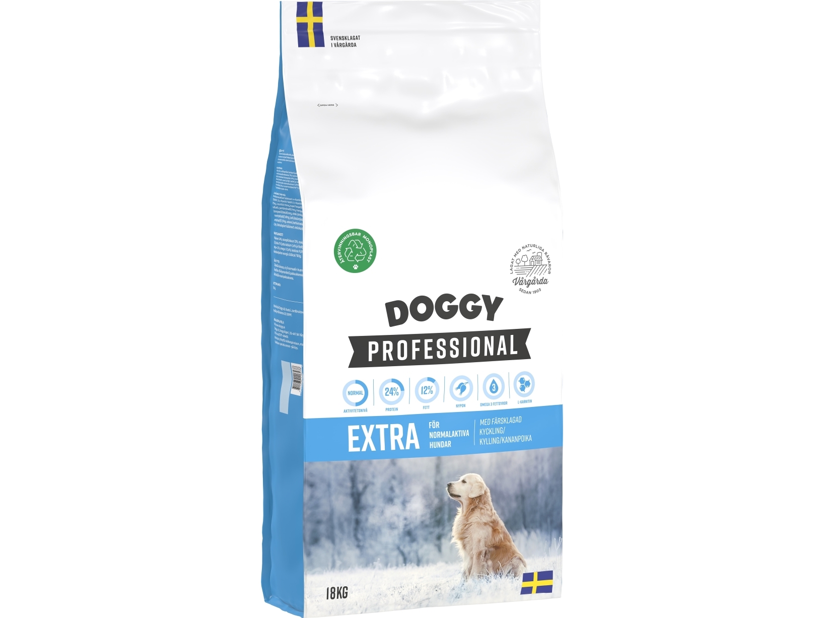 Doggy Professional Extra Hundefutter 18Kg