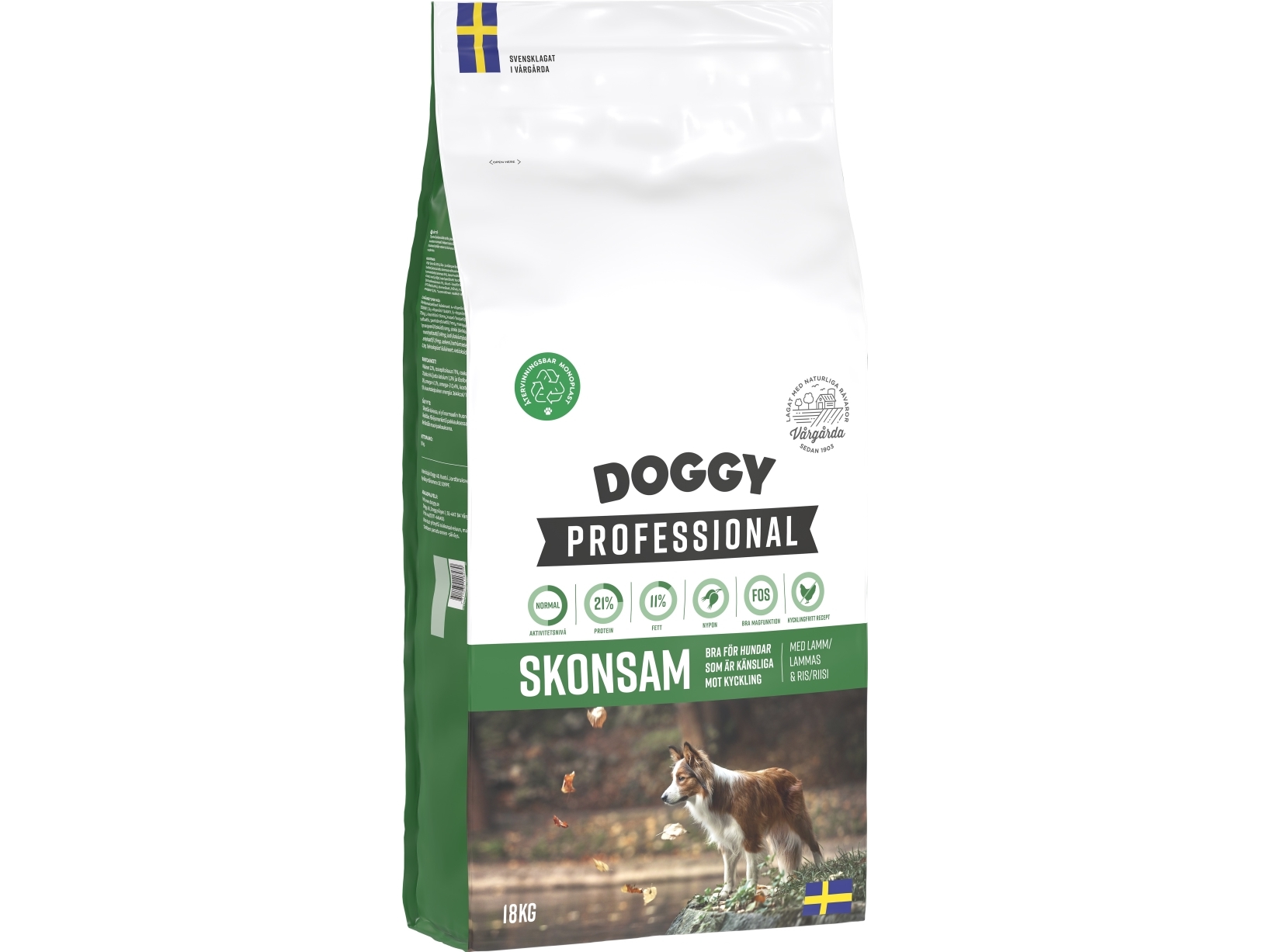 Doggy Professional Skonsam Hundefutter 18Kg