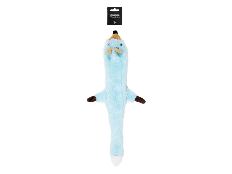 Dogman Leksak Skinnie Räv Turkos 54Cm