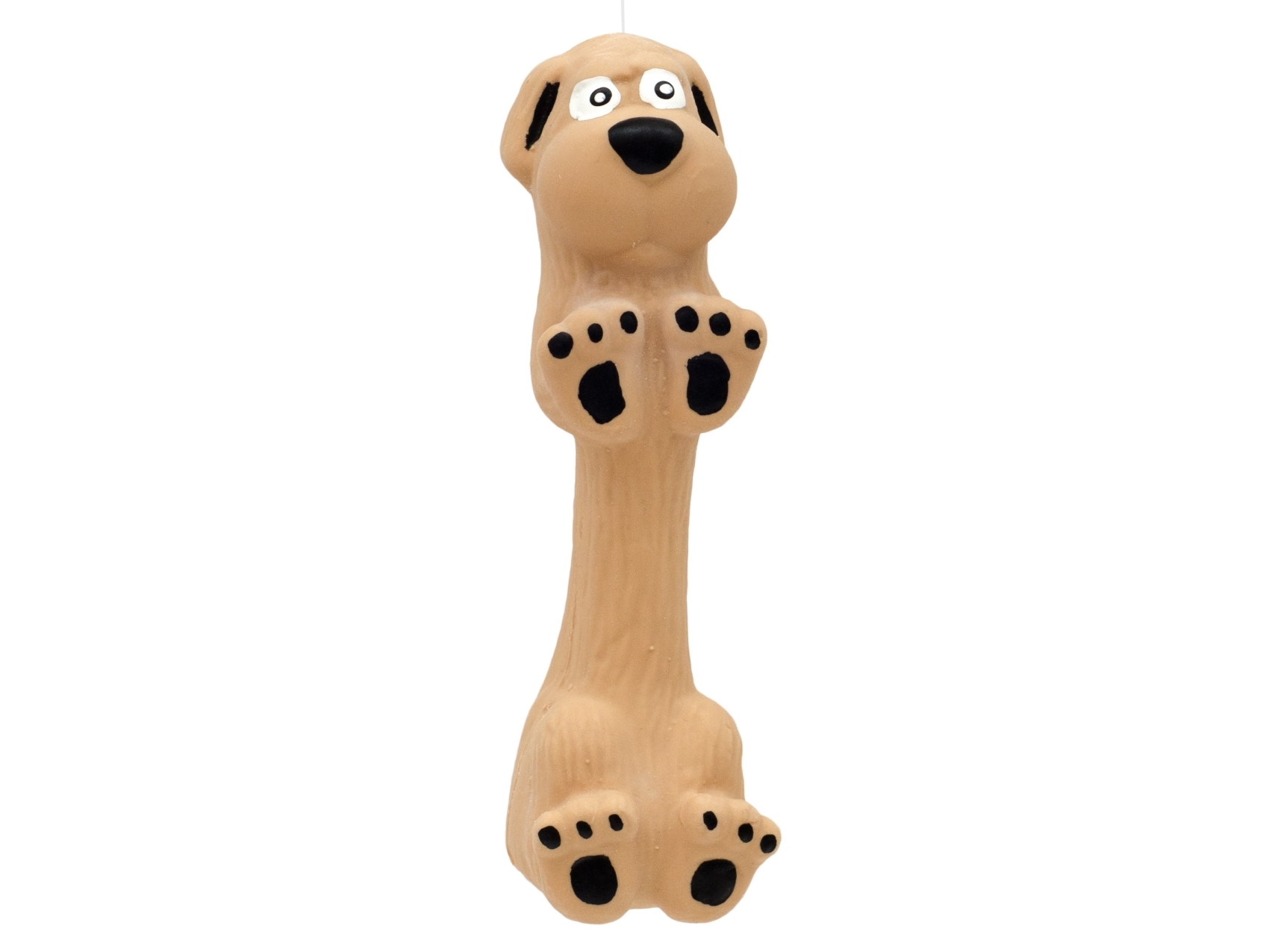 Dogman Spielzeug Hund Gelb 13Cm