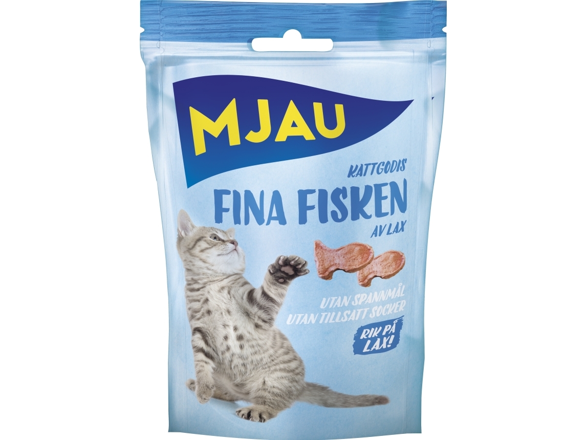 Meow Cat behandler fine fisk