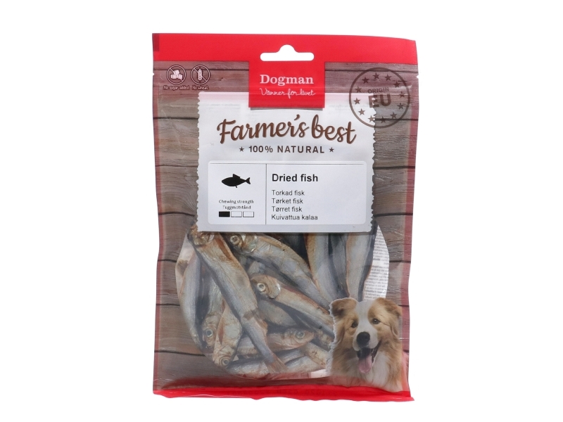 Dogman Tørret Fisk 80G