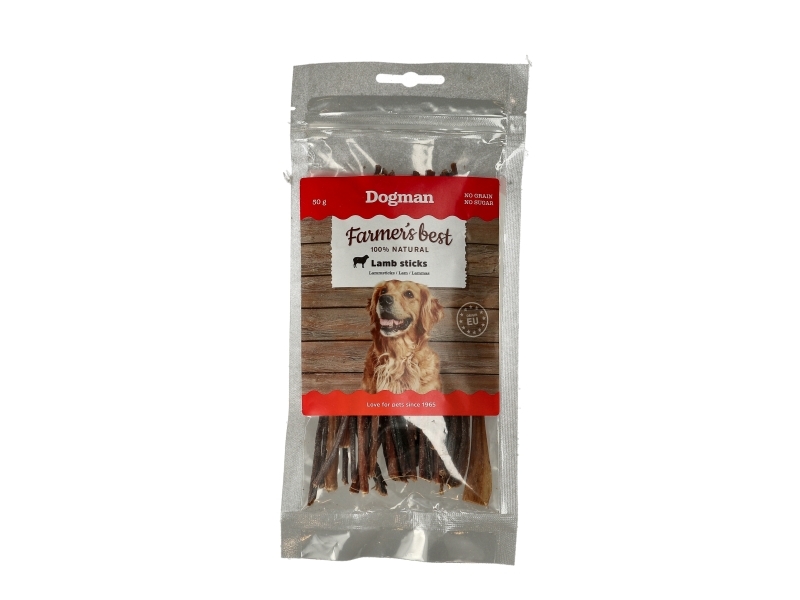 Dogman Lammsticks 50G
