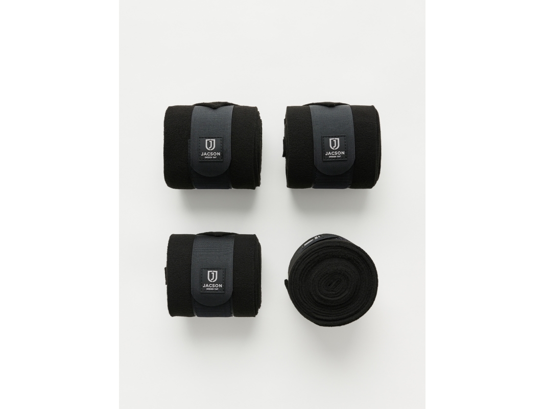 Karlskrona Fleeceban Sort 3m