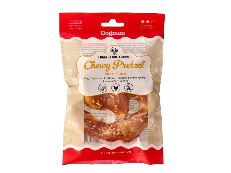 Dogman Bakery Collection Tuggkringla Med Kyckling 9Cm 9Cm
