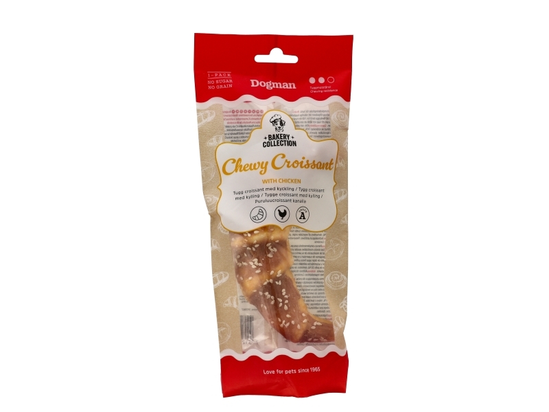 Dogman Bakery Collection Tugg Croissant Med Kyckling 15Cm 15Cm