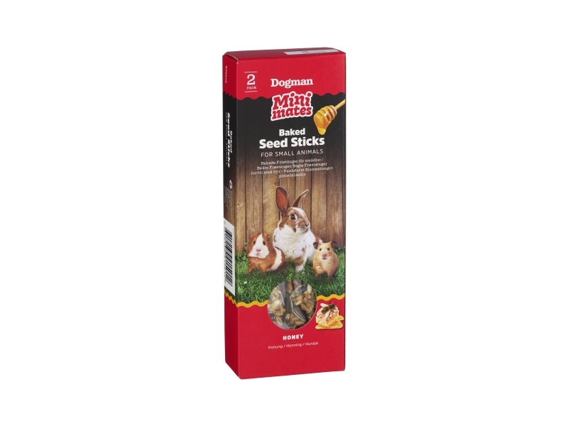 Dogman Mini Mates Futtersnacks Honig 2Er 112G
