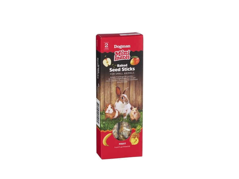 Dogman Mini Mates Fröstänger Frukt 2P 112G