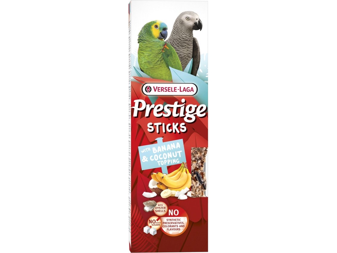 Versele Laga Prestige Sticks Parrots Banana & Coconut 2p
