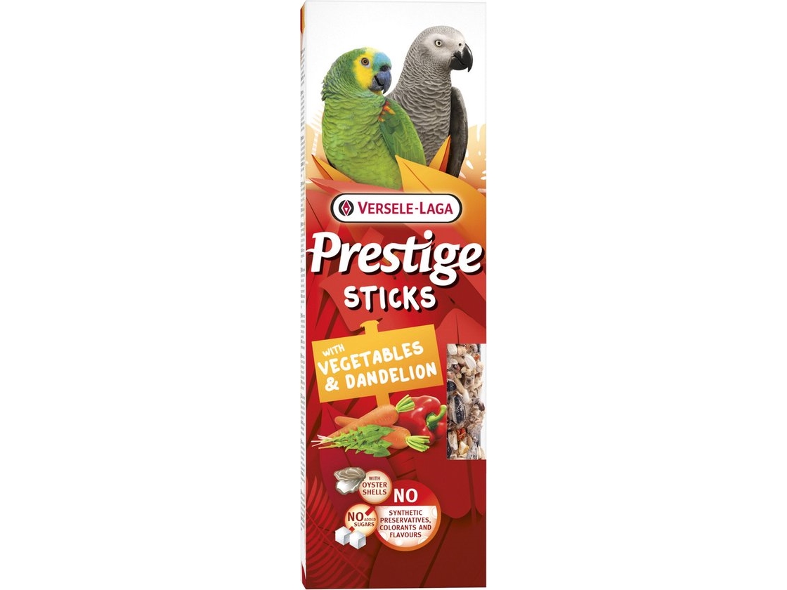 Versele Laga Prestige Sticks Parrots Vegetables & Dandelion 2p