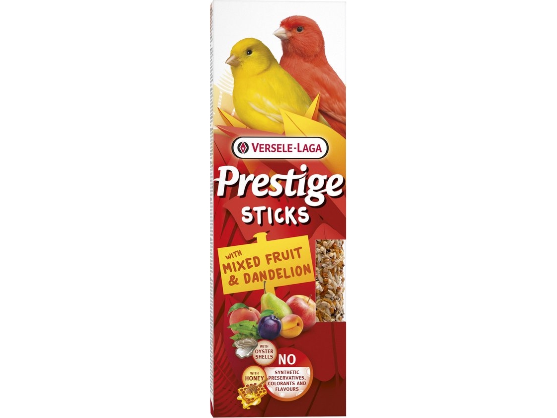 Versele Laga Prestige Sticks Canaries Mix Fruit & Dandelion 2p
