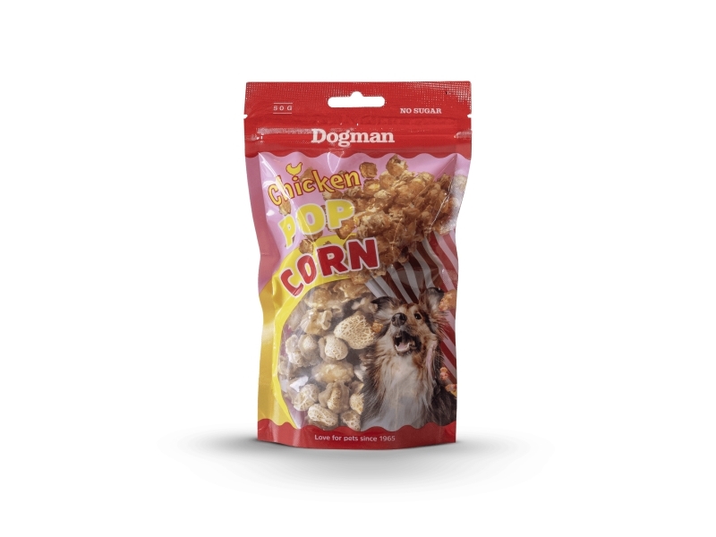 Dogman Popcorn Mit Huhn 50G