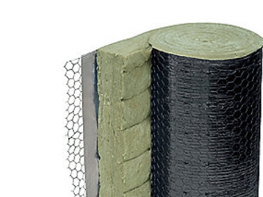 ISOVER U Protect 50x600x6000mm - Svart, mineralullsnätmatta av trådnät. 2 st förpackningar rll | VVS Artiklar - Verktyg för VVS - Isolering | GameStuff