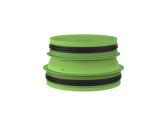 Duco Connection Piece With Joint D200/D180 (M/M)