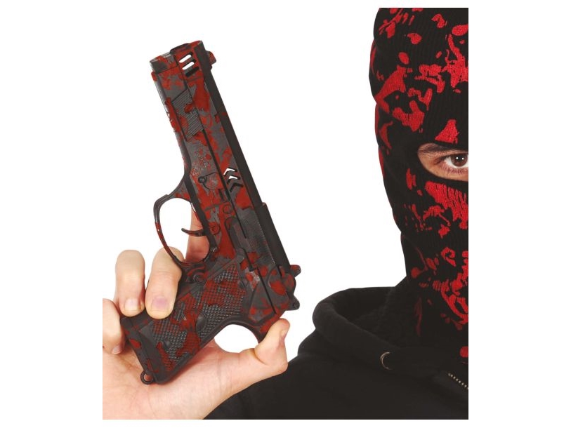 Blodig Sort Pistol