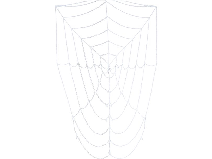 Spinnennetz, 210 Cm
