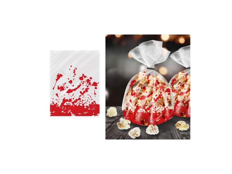 Blodige Slikposer 20 Stk, Transparent
