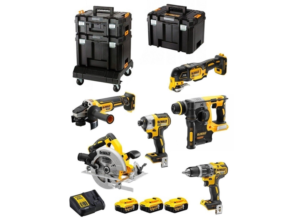 DEWALT 18V DCK685P3T kombinationssats | Elverktyg - Batteri & Laddare - Batteri till Prof | GameStuff