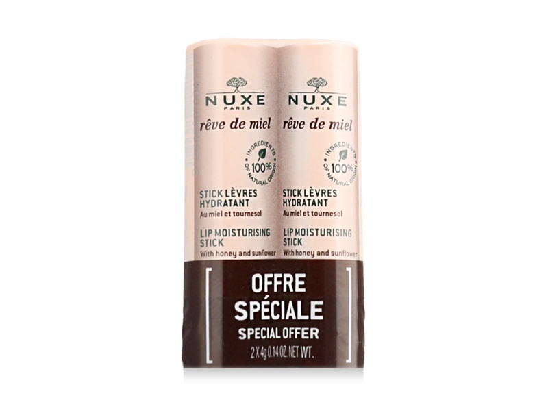 Nuxe Reve De Miel Lip Moisturising Stick 2 X 4G