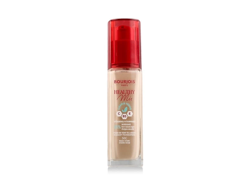 Bourjois Paris Healthy Mix Radiant Foundation (50C Rose Ivory) 30 Ml