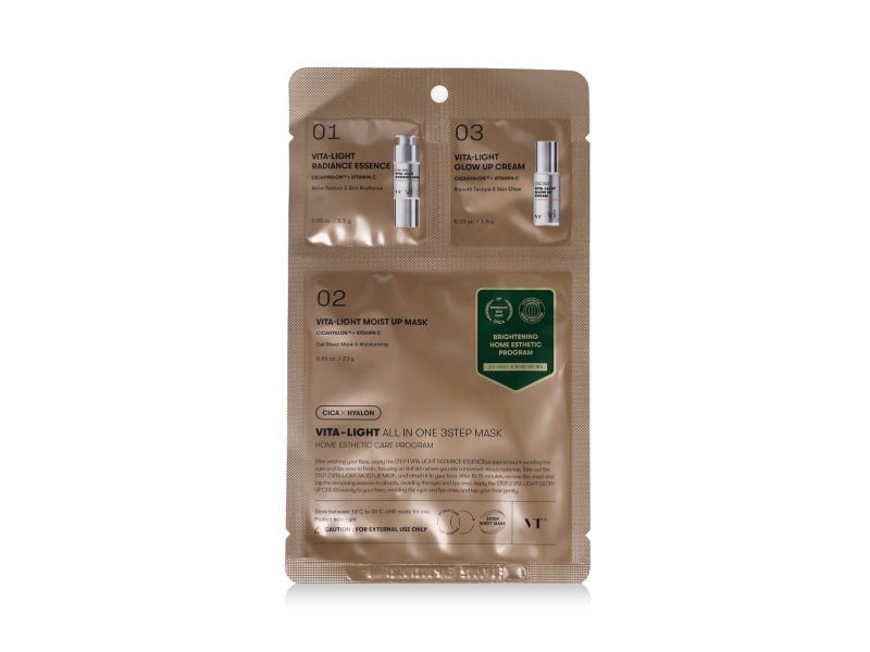 Vt Cosmetics Vita-Light All In One 3Step Mask - A Complete Skincare Solution