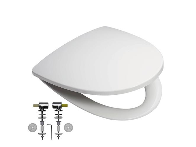 Ifø Sign Art vit toalettsits med toppmonterat fäste och softclose. Passar endast Ifø Sign Art hängande skål #613002000 | VVS Artiklar - Badrum - Toalettsitsar | GameStuff