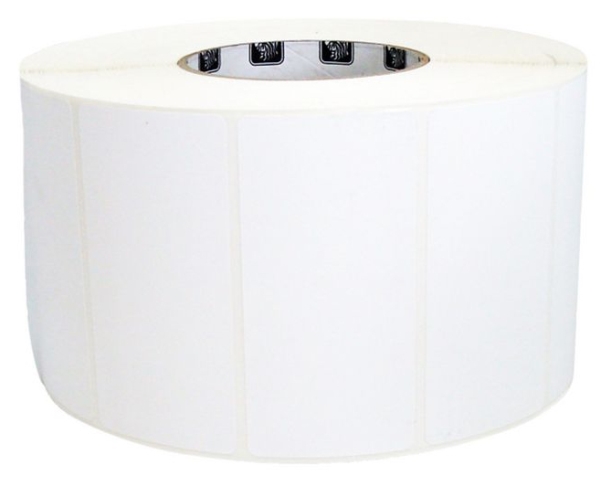 Zebra Silverline Ii - Polyester - Silverline Micro Ii Hvid - 100 X 40 Mm 100 Etikette (1 Rulle X 100) Rfid-Etiketter Zipship Sample - For Zebra