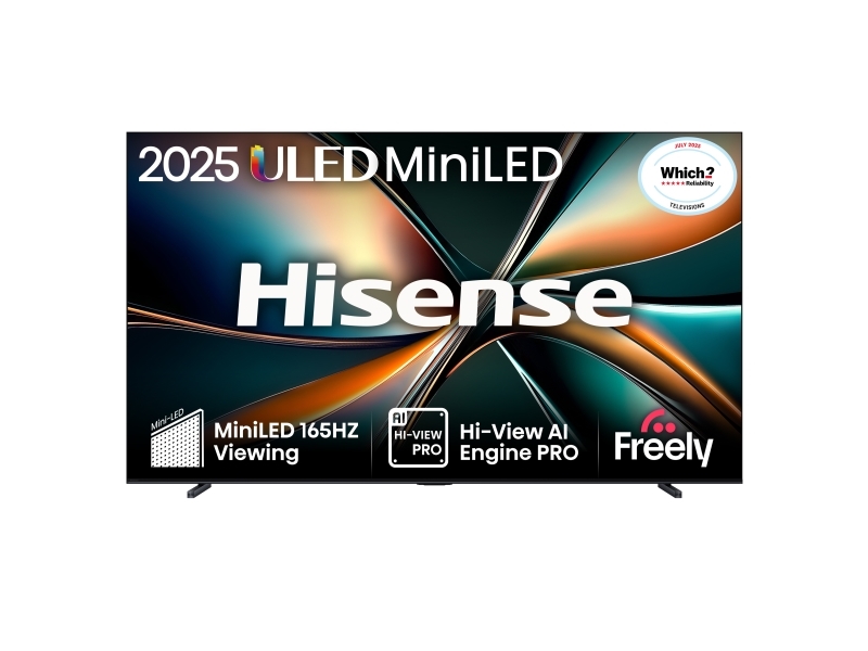 Hisense 100U7q, 2.54 M (100"), 3840 X 2160 Pixels, Uled, Smart Tv, Wi-Fi, Black