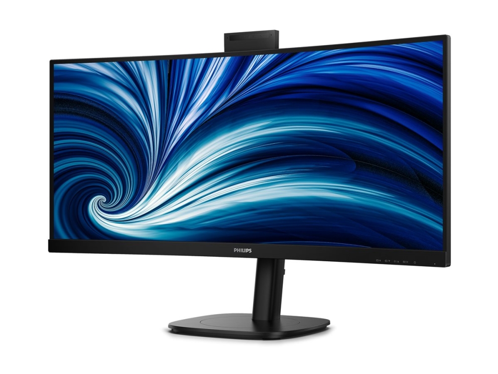 Philips 34B2U3600CH - 3000 Series - LED-skärm - böjd - 34 - 3440 x 1440 WQHD @ 120 Hz - VA - 300 cd/m² - 3500:1 - HDR10 - 4 ms - HDMI, DisplayPort, USB-C - högtalare - svart med struktur | Datorer & Surfplattor - Datorer - tillbehör - Bildskärmar | GameStuff