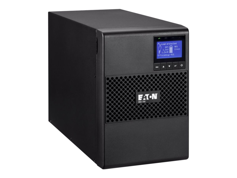 Eaton 9Sx700i, Doppelwandler (Online), 0,7 Kva, 630 W, Reiner Sinus, 120 V, 276 V