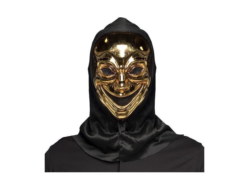 Goldmaske Mit Kapuze