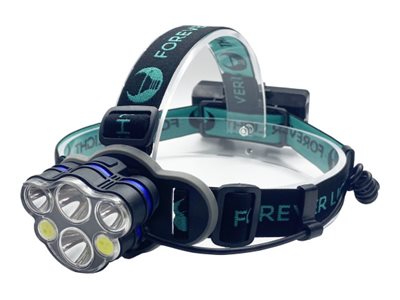 Telforceone Led Stirnlampe Ultra T6 2X 10W + Xp-E 2X 3W 500Lm 2X 18650 1200Mah Li-Ion Forever Light