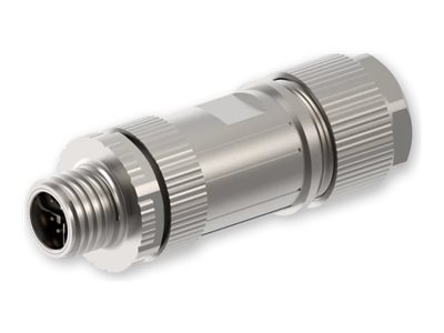 Teltonika - Strøm-Konnektor - 8-Pins M12 (Han) Kan Skrues - 60 V - 0.5 A