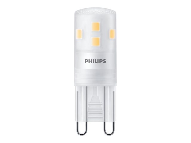 Philips - Led-Lyspære - Form: Kapsel - Matteret Finish - G9 - 1.9 W (Tilsvarende 25 W) - Klasse E - Varmt Hvidt Lys - 2700 K (Pakke Med 3)