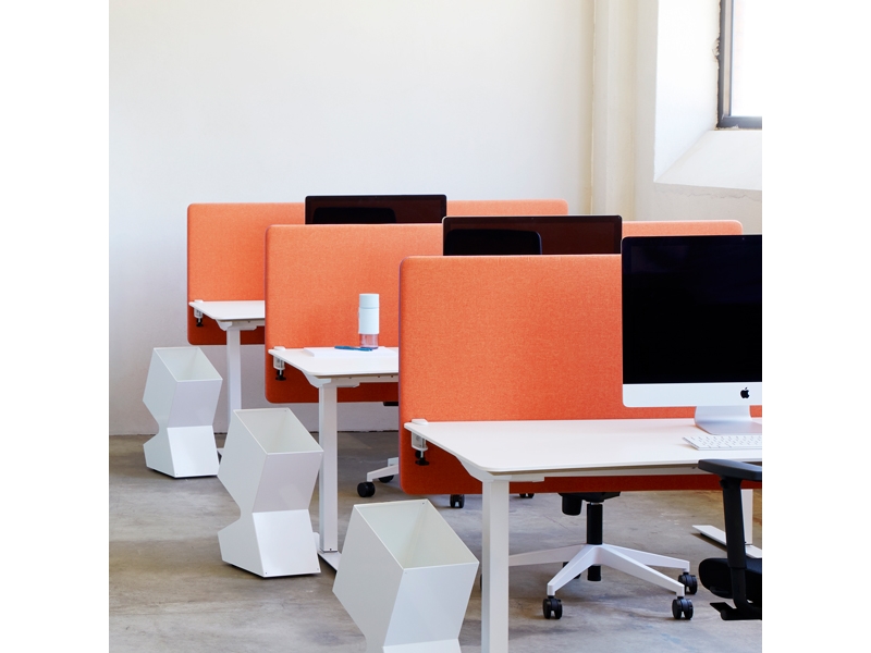 Korkeussäädettävä pöytä, valkoinen 2000x800mm 2-jalkainen/valkoinen