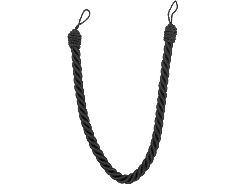 Luance Tieback Deco Rope Anthrazit