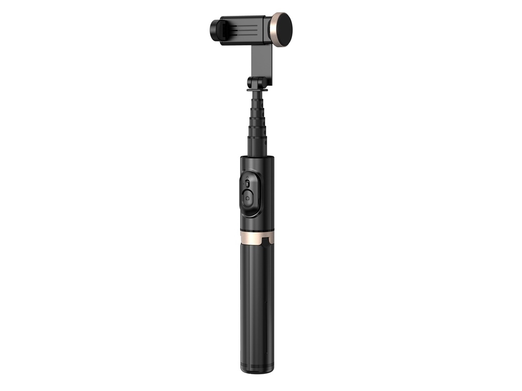 Seek Toti Selfie Stick With Hidden Design Stable Tripod Q12, Black