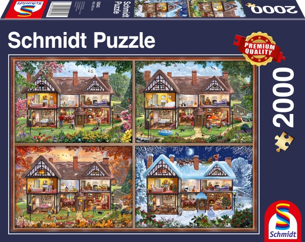 Schmidt Spiele 58345, 2000 Stykker, Landskab
