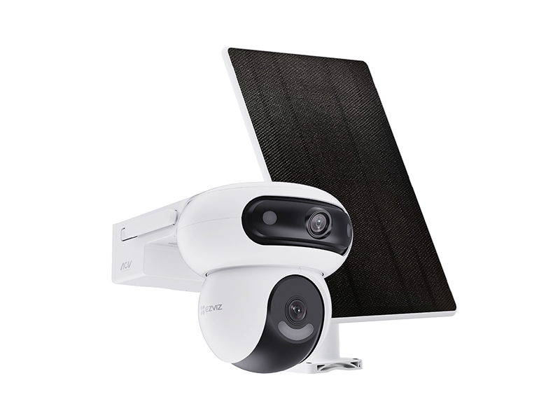 Ezviz Hb90 Dual Kit, Ip-Sicherheitskamera, Draußen, Kabelgebunden, Amazon Alexa & Google Assistant, Wand, Schwarz, Weiß
