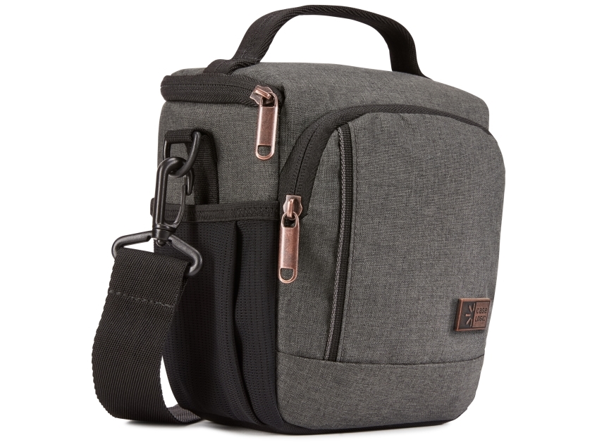 Case Logic Era CECS-102 Obsidian, Toppmatad kameraväska, Universal, DSLR, Mirrorless camera, Axelrem, Grå | Foto och video - Väskor - Kompakt | GameStuff