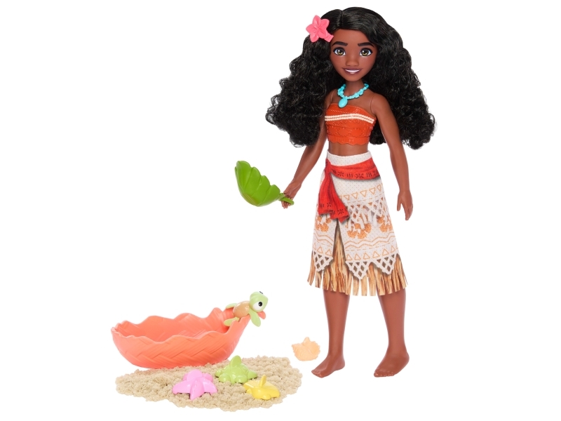 Disney Princess Ocean Friends Vaiana Doll & Accy, Mode Dukke, Pige, 3 År, 320 Mm, 250 G, Flerfarvet
